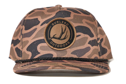 Burlebo Youth Cap Antler Patch Gauge Camo