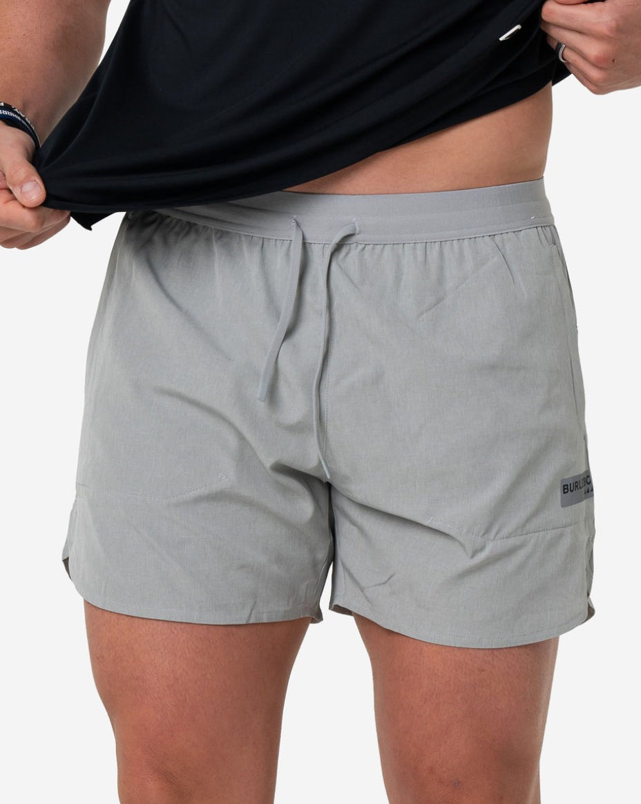 Burlebo Training Short Light Grey RUNS-HLG
