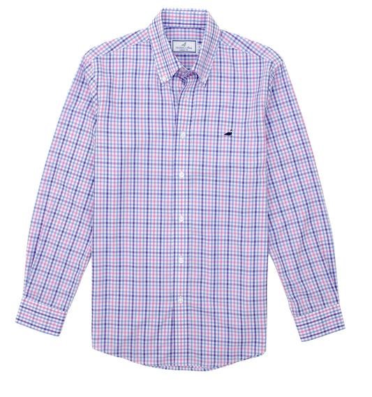 Properly Tied Seasonal Sportshirt Blueberry