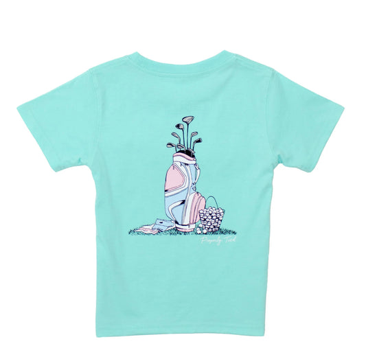Properly Tied Girls Golf Clubs SS Seafoam
