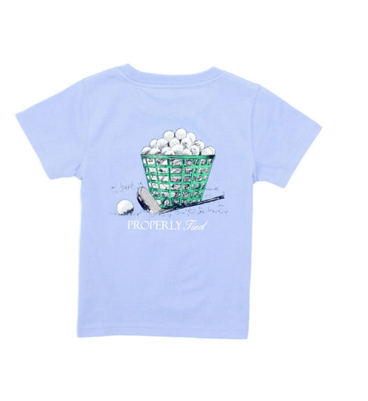 Properly Tied Boys Range SS Light Blue