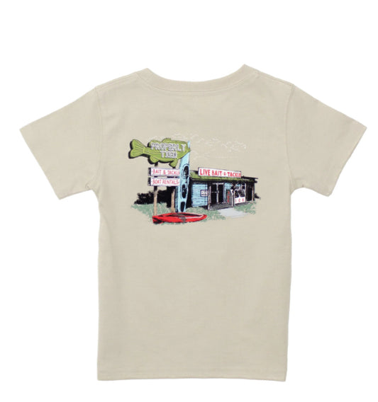 Properly Tied Boys Bait Shop SS Linen