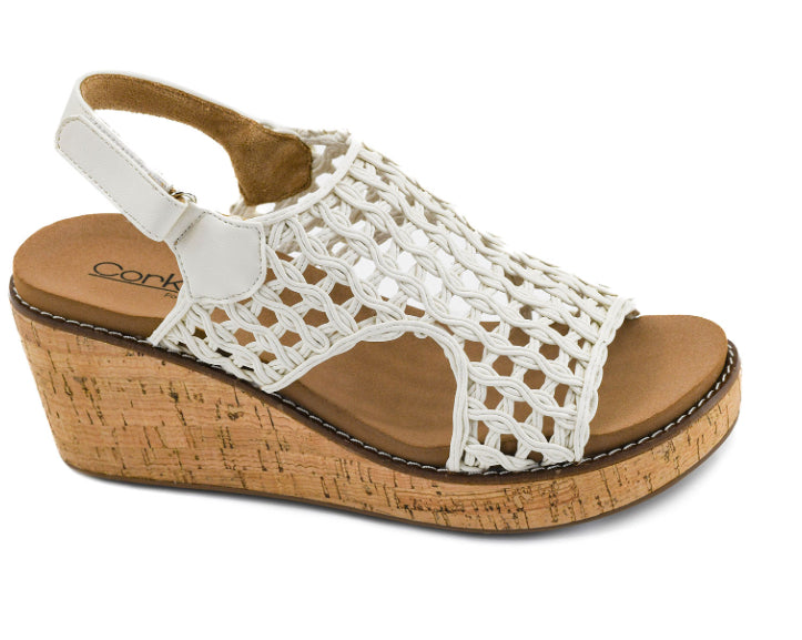 Corky’s Carley Ivory Woven 2