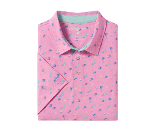 Southern Shirt MotionTech Printed Polo