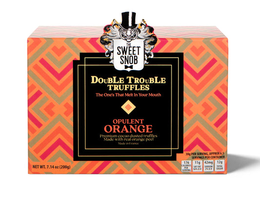 Sweet Snob Chocolate Double Trouble Orange 7.14oz