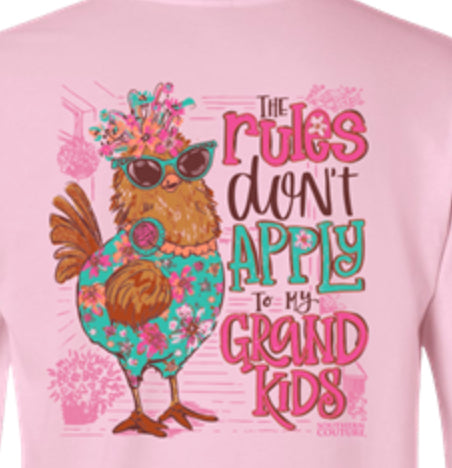Couture Tee Company SC Classic The Rules Don’t Apply Light Pink