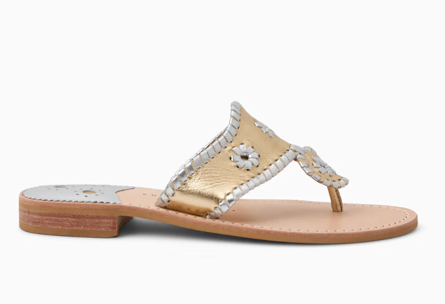 Jack Rogers Original Jacks Metallic Sandal
