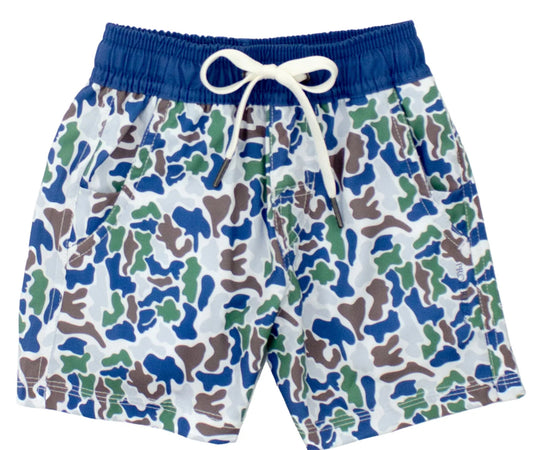 Properly Tied Boys Trail Short Terra Camo
