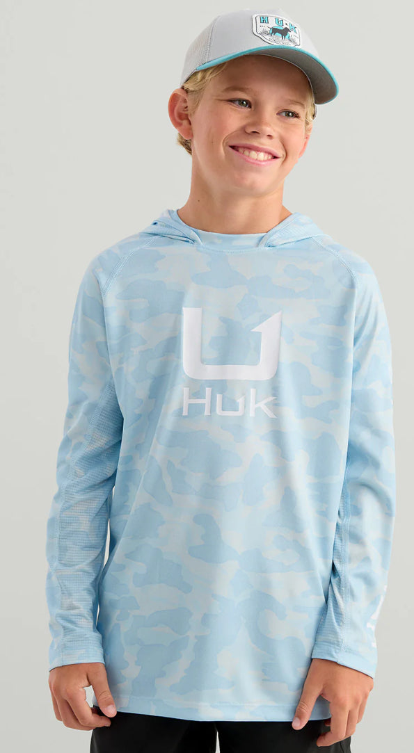 HUK Youth Icon Printed Hoodie H7120145-425