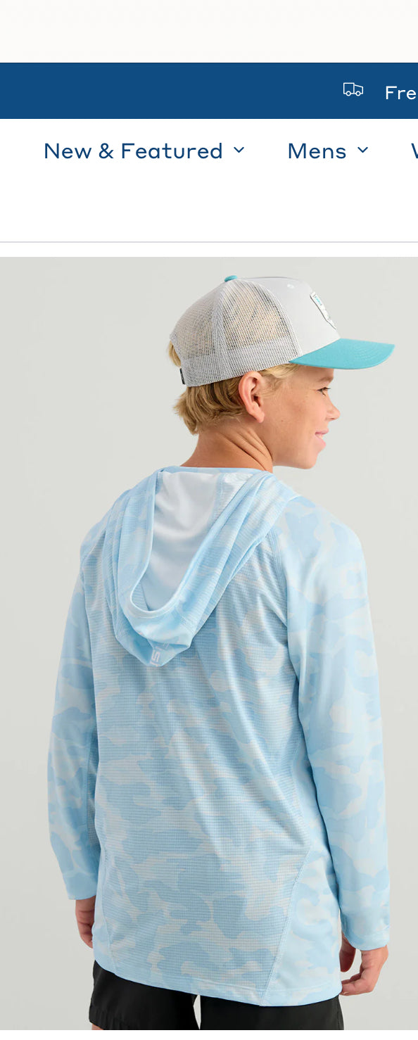 HUK Youth Icon Printed Hoodie H7120145-425