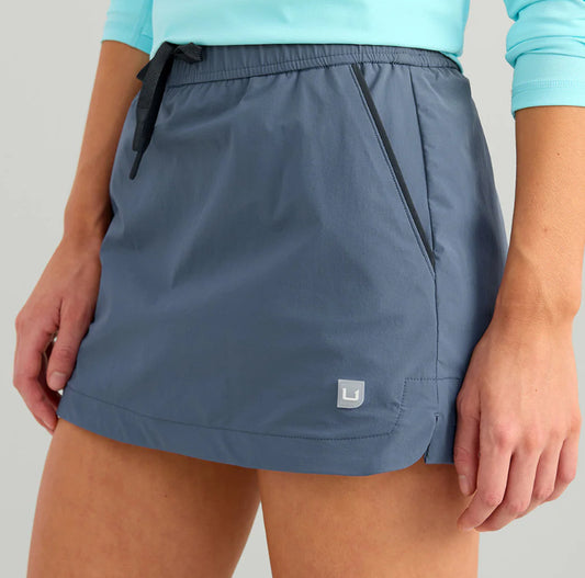 Huk Embark Skort Vintage Indigo