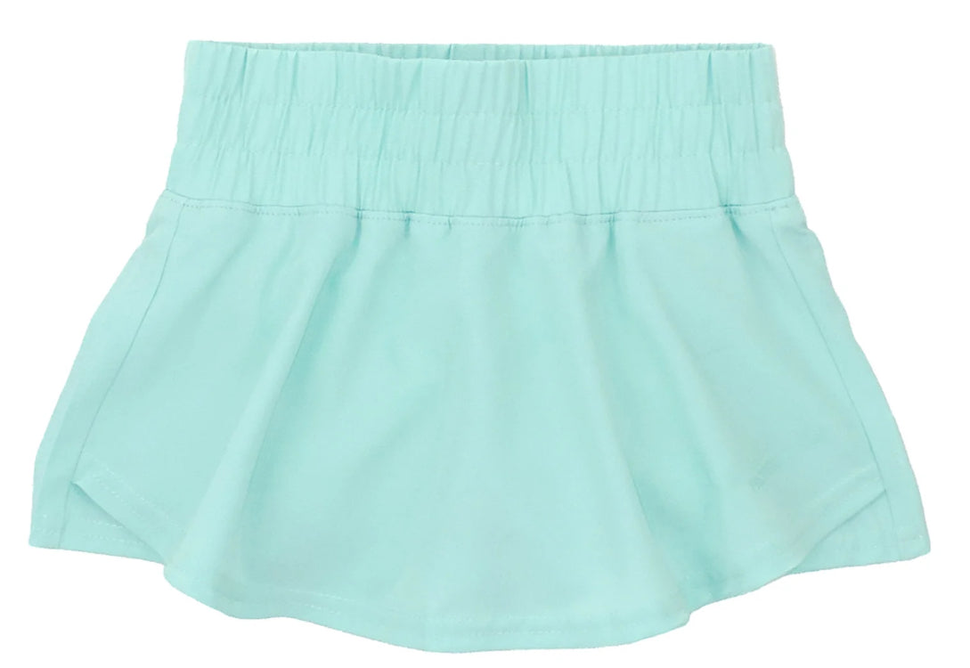 Properly Tied Girls Court Skort Seafoam
