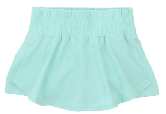 Properly Tied Girls Court Skort Seafoam
