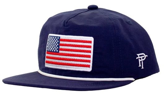 Properly Tied Classic Rope Hat American Flag