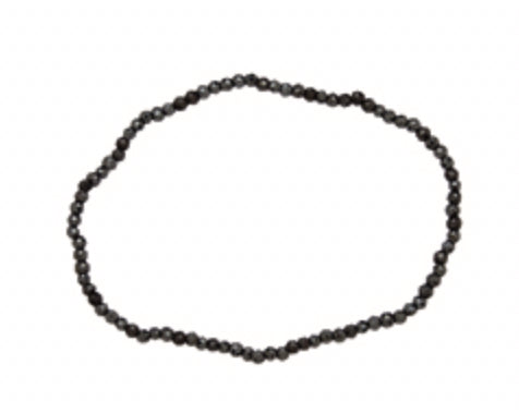 Alex Carol Faceted Hematite Bracelet 2mm