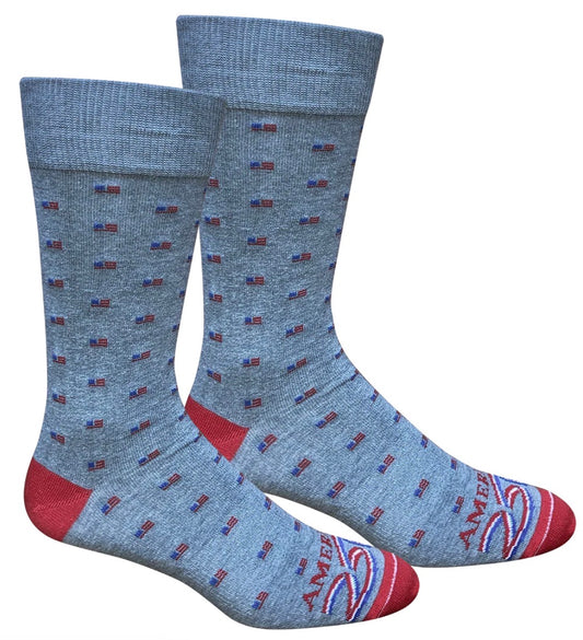 Brown Dog Micro Flags Heather Grey