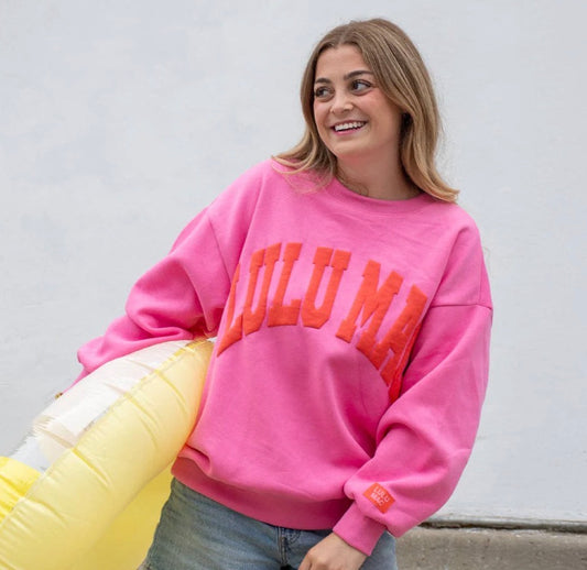 Lulu Mac Pink/Orange Sweatshirt
