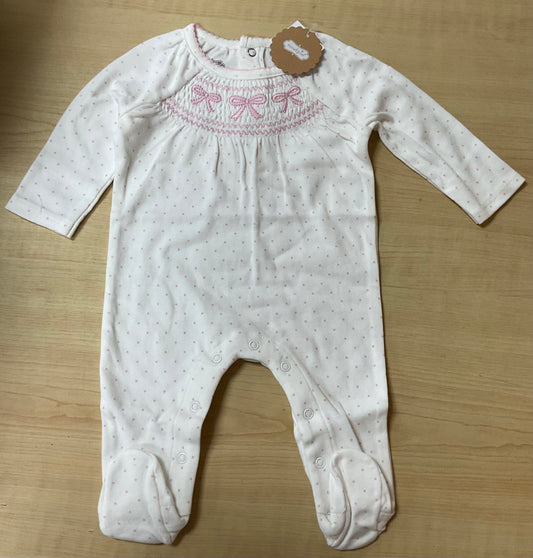 Mud Pie Smocked Layette Sleeper
