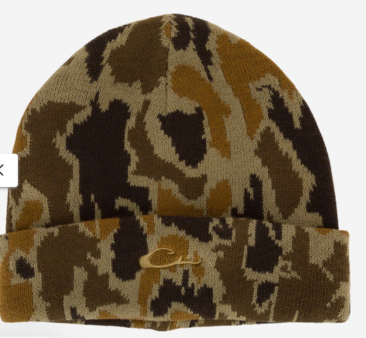Drake Acrylic Beanie Old School OSFM