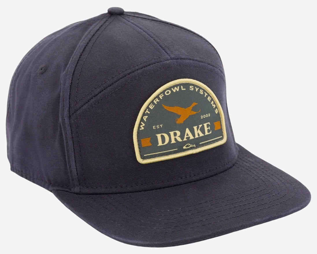 Drake X Lost Hat Dark Navy Sa7age Waxed Duck Cap OSFM