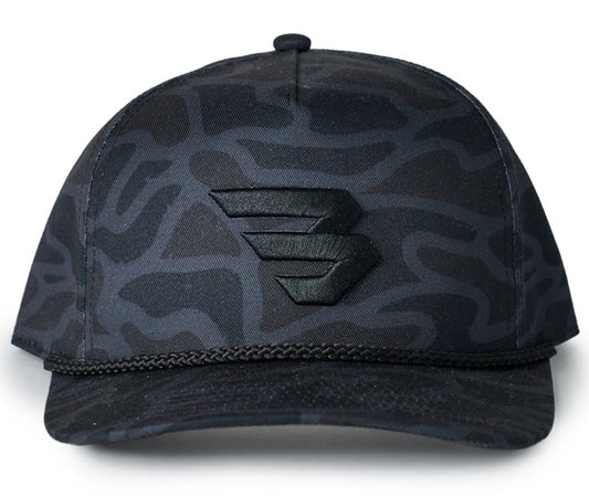 Burlebo Cap - Flying B - Black Camo