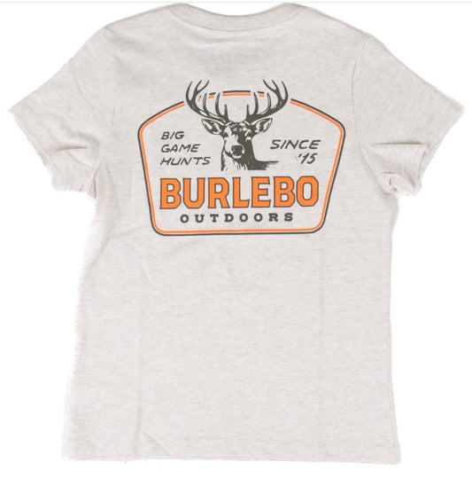 Burlebo Men's Oat Big Games Hunt Short Sleeve Tee SST-BGH-OAT