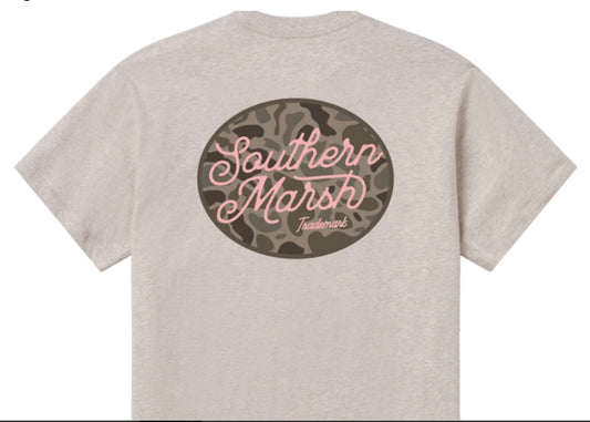 Southern Marsh Branding Cowgirl Camo Washed Oatmeal ACGC WOT