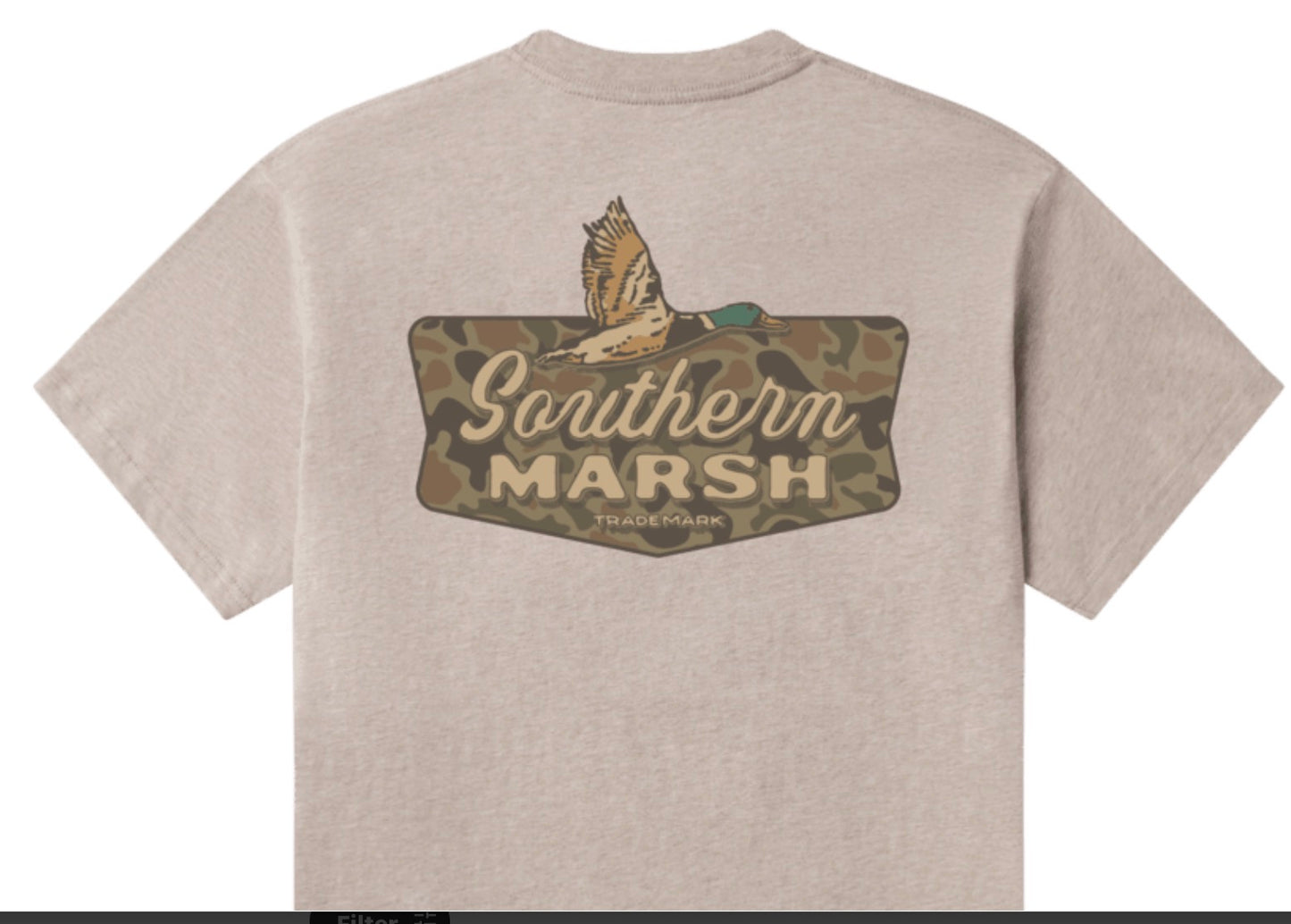 Southern Marsh Branding Inflight Badge Washed Burnt Taupe ABIB WBT