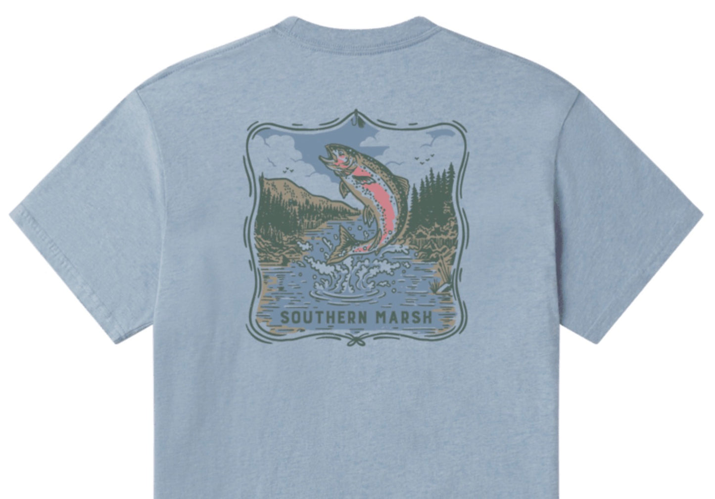 Southern Marsh Trout Tantrum Washed Sky Blue ATTM WSB