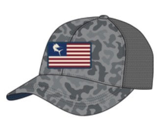 Aftco Defender Trucker Gray Grouper Camo