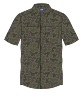 Aftco Seabreeze Tech SS Forest Grouper Camo