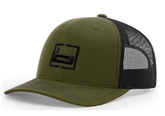 Banded Trucker Cap Loden / Black B-112