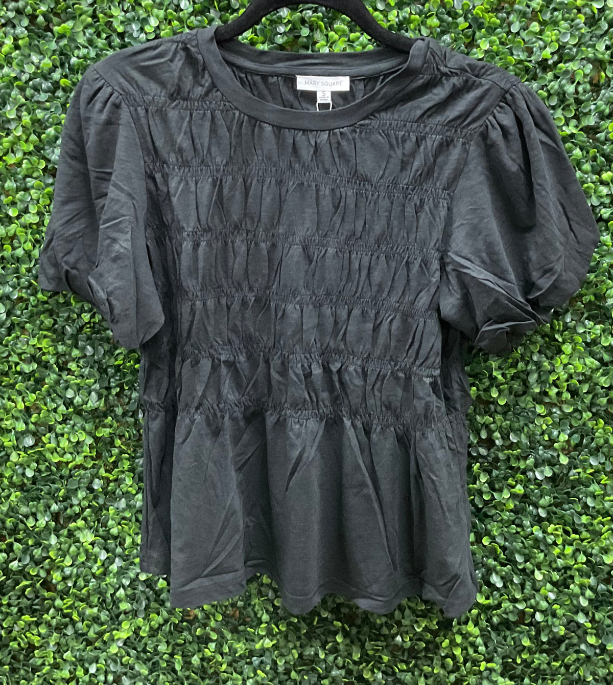 Mary Square Top Hope Black