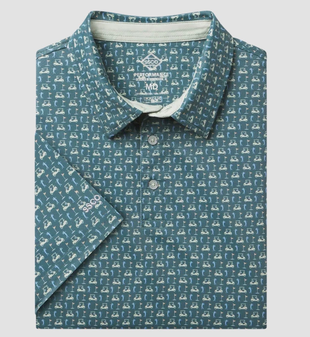 Southern Shirt Co Perfect Round Motion Tech Polo SS