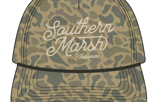 Southern Marsh Youth Odessa Washed Rope Hat Retro Camo