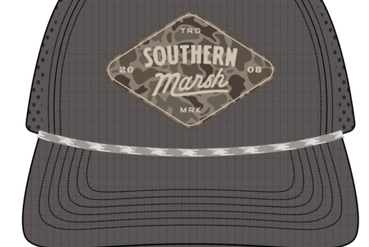 Southern Marsh Ensenada Rope Hat Diamond Dark Gray