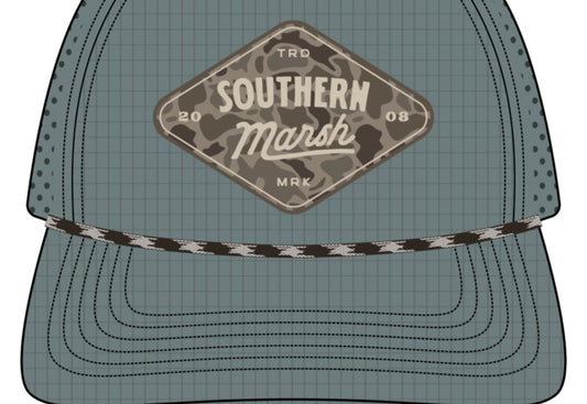 Southern Marsh Youth Ensanada Rope Hat Diamond Galicia Green