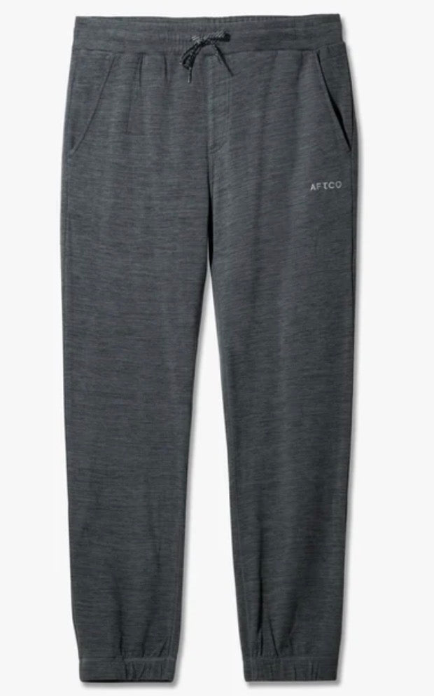 Aftco Coastal Layer Pants Black Heather