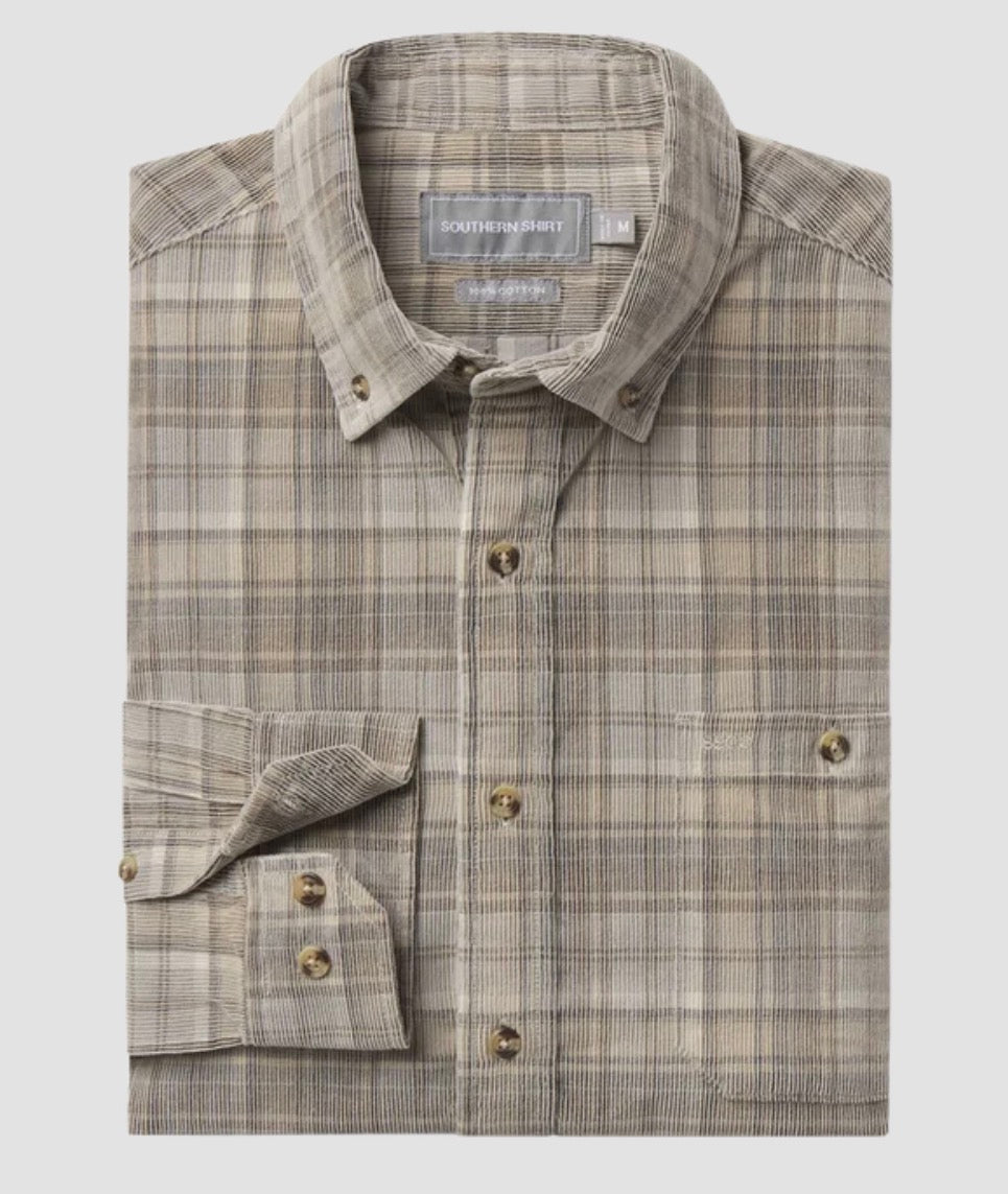 Southern Shirt Company Braxton Lightweight Cord Flannel Hillside