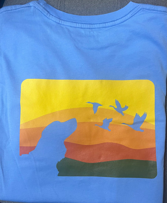 Brown Dog Boykin Sunset Della S/S Tee Shirt
