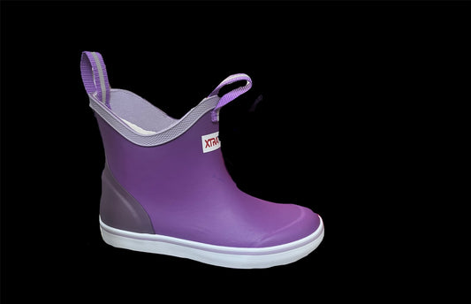 Xtratuf Kids Ankle Deck Boots Purple
