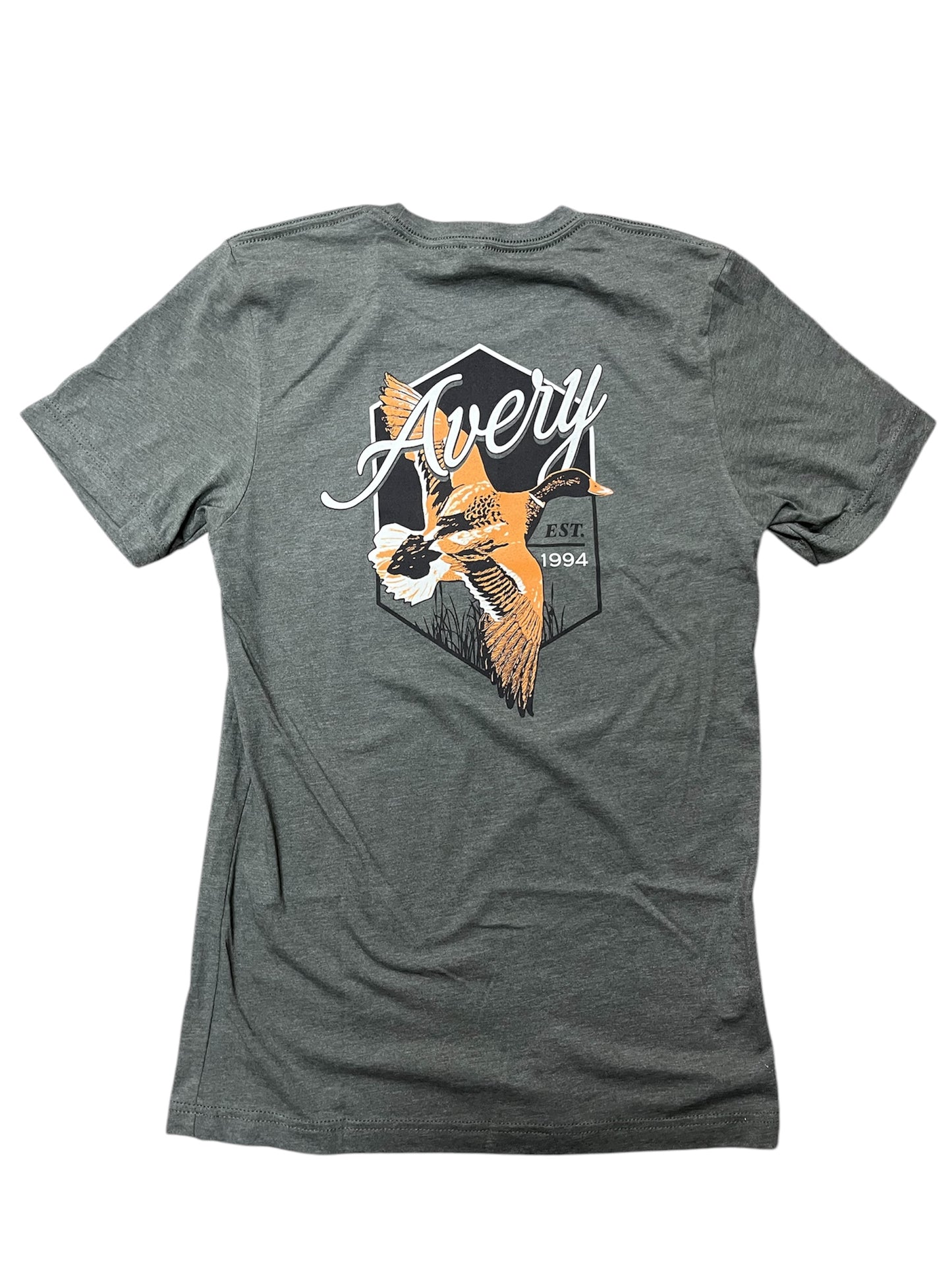 Avery Split Short Sleeve Tee Green A1110059