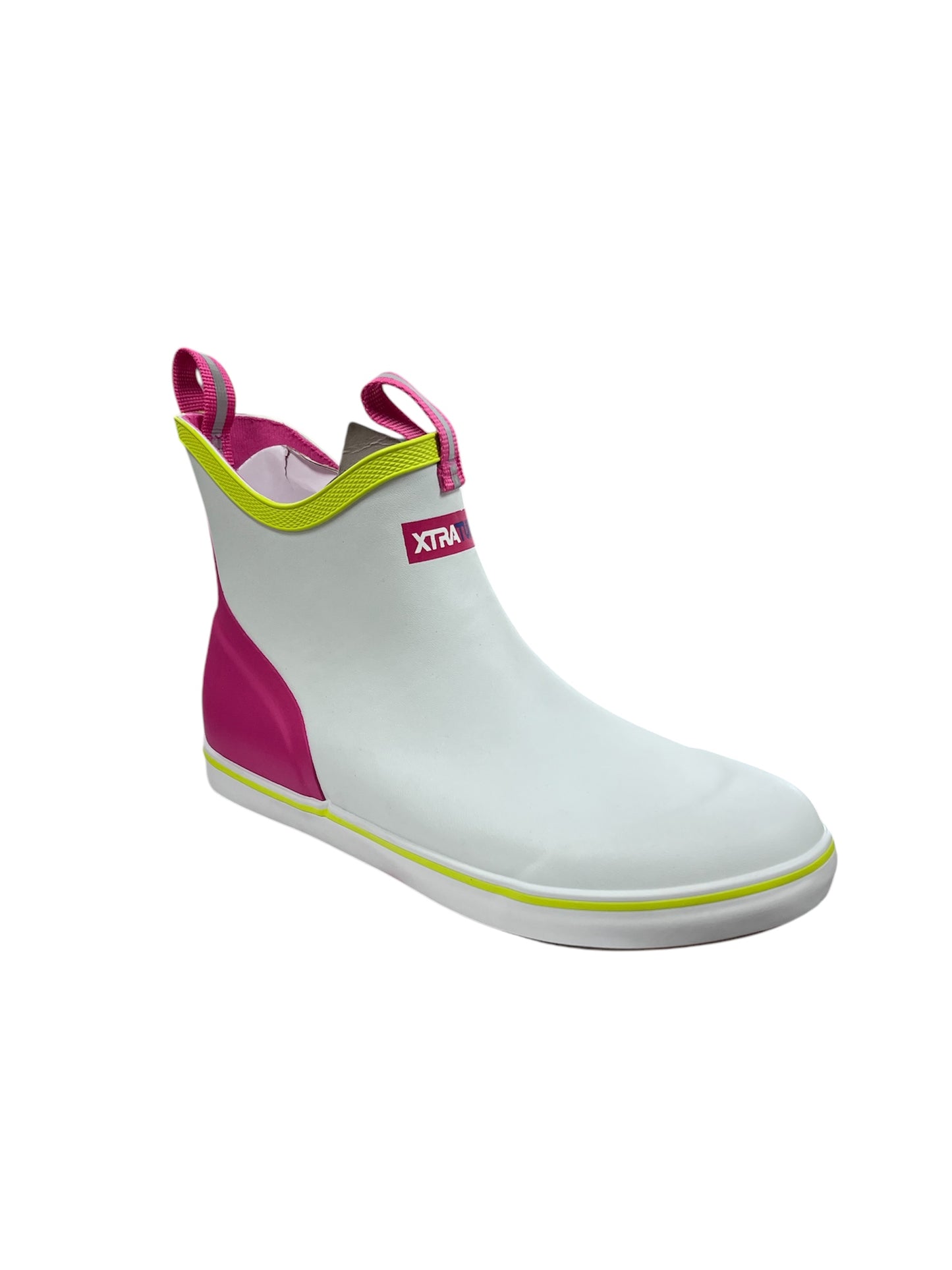 Kids Xtratuf White 6” Slip O White Multi Pink