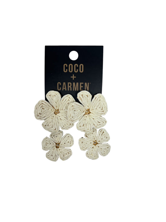 Coco + Carmen Shayla Earrings- Cream
