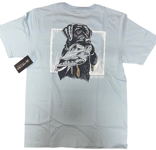 Heybo S/S Tee Retriever Pale/Blue Hey1780