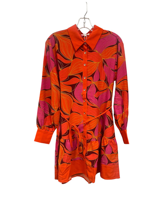 Mary Square Dress Maya Glow Over -Fire