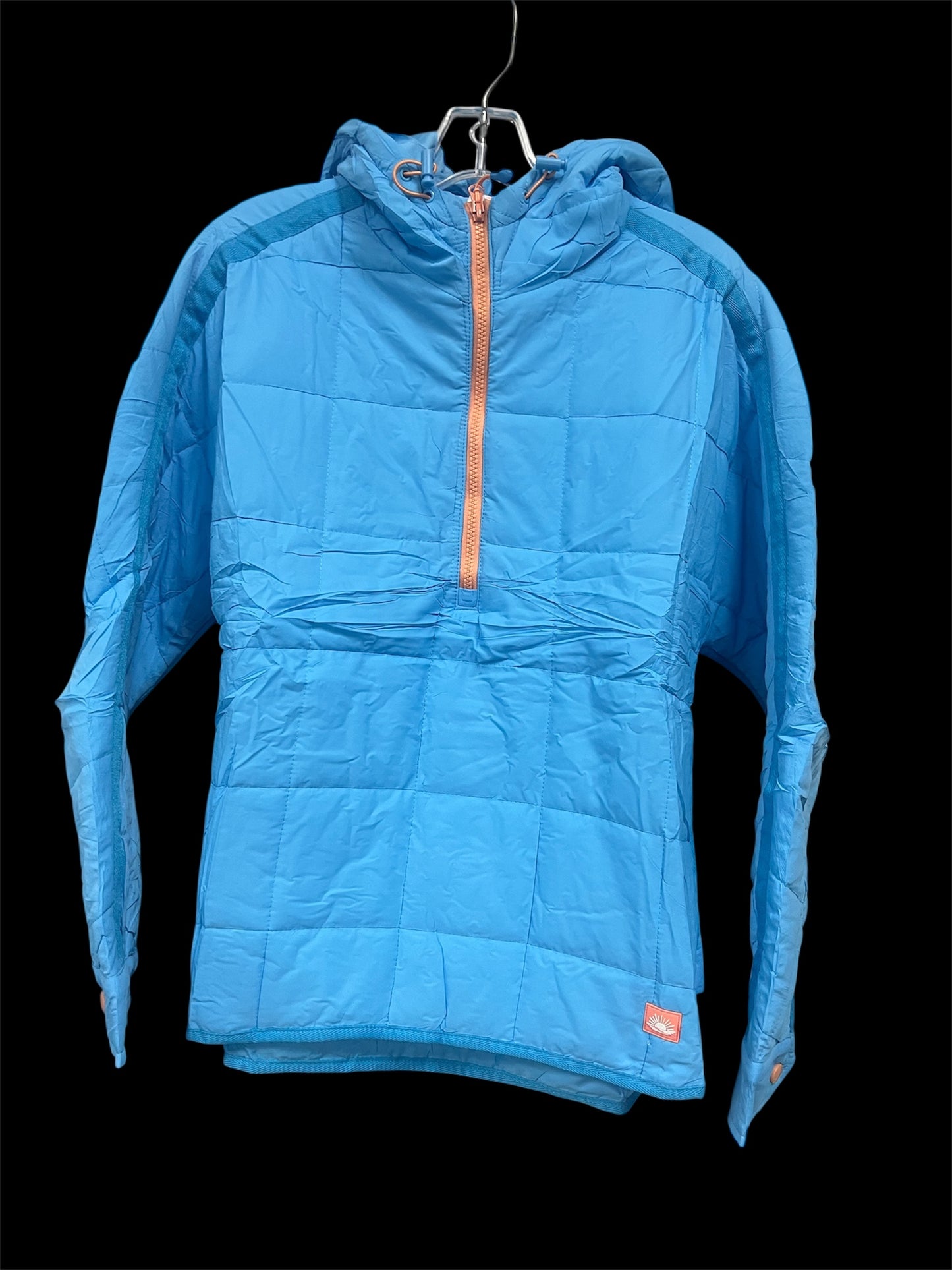 Jadelynn Brooke On Cloud Nine Puffer Hoodie Cobalt/Coral