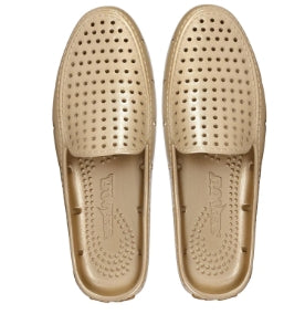 Floafers Gold Metallic/Gum Women's Sunset Slide