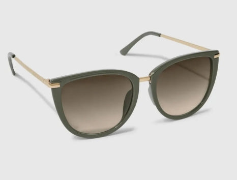 Katie Loxton Sardinia Sunglasses Olive KLSG048