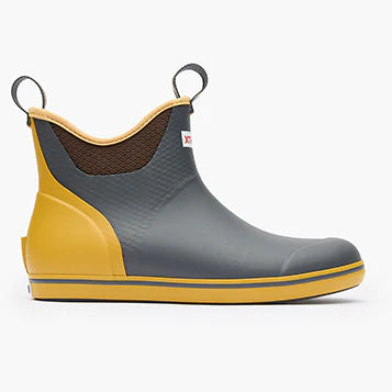 Xtratuf Mens 6” Deck Boot Asphalt/Honey Mustard